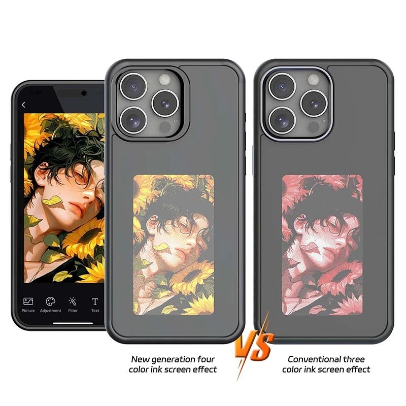 Capa de telefone com função NFC de nova tecnologia para iPhone 16 Pro Max