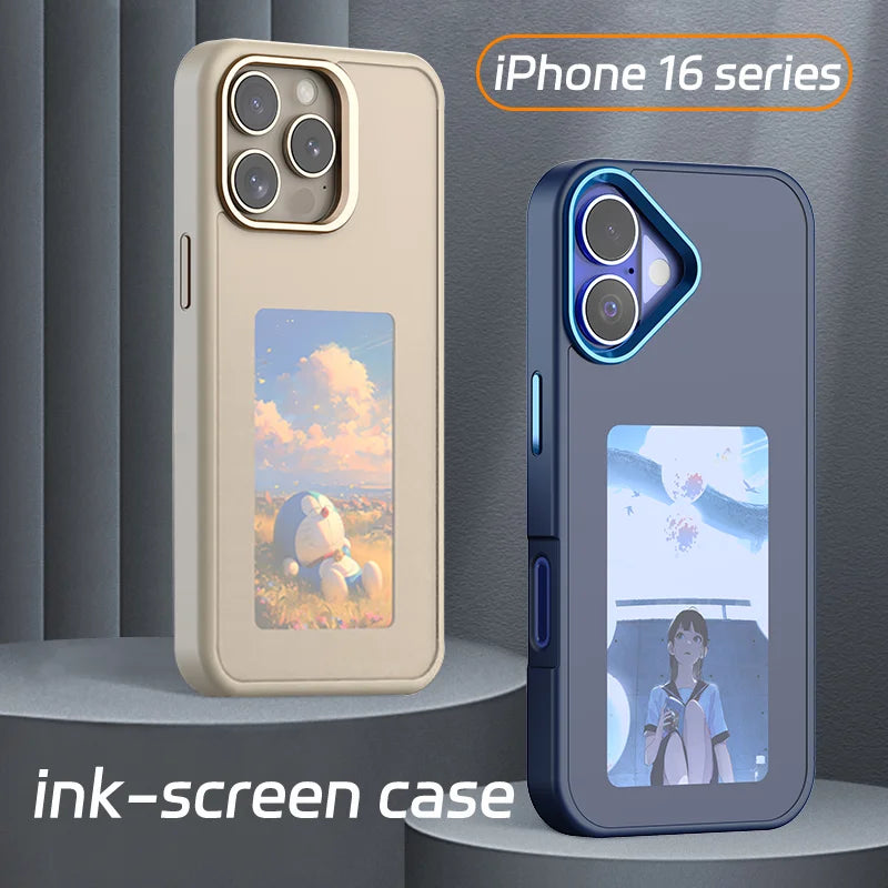 Capa de telefone com função NFC de nova tecnologia para iPhone 16 Pro Max
